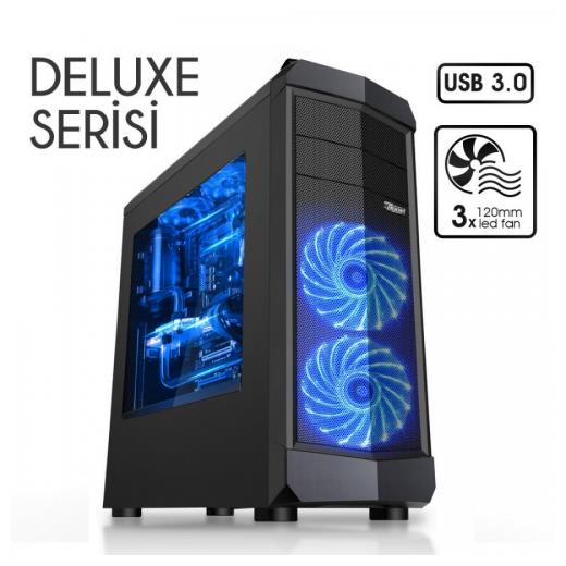 Power Boost Vk-G1023S Usb 3.0 Pencereli Gaming Kasa (Psu Yok)