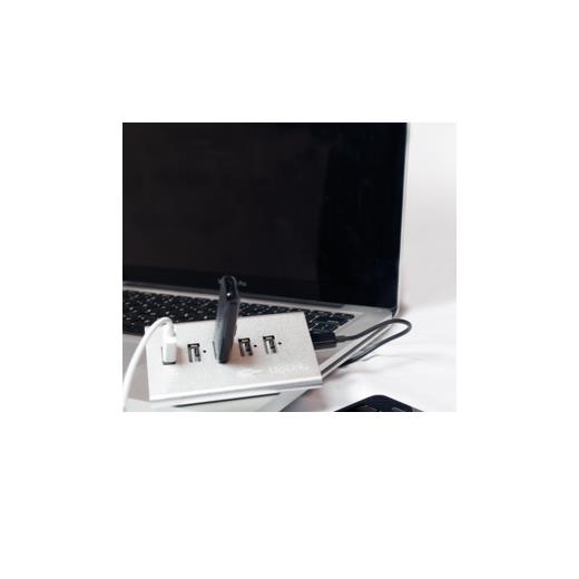Logilink Ua0224 Usb2.0 Alüminyum 4 Port Hub  2.1A Şarj Portu