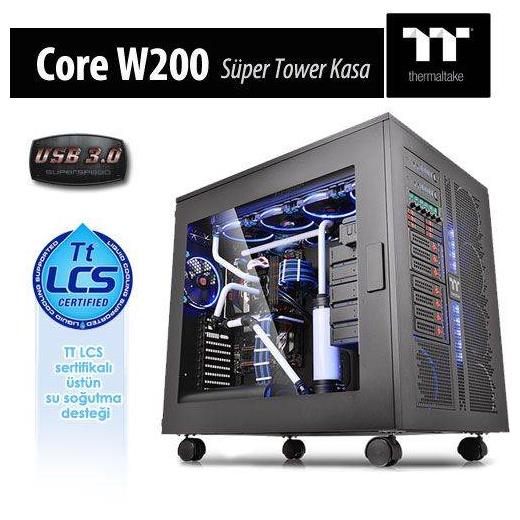 Thermaltake Core W200 Superfull Tower Siyah Usb 3.0 Kasa