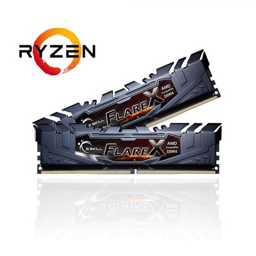 Gskill Flare X Ddr4-2400Mhz Cl15 32Gb (2X16Gb) Amd Ryzen Uyumlu (15-15-15-39) 1.2V