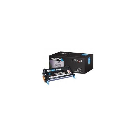 Lexx560H2Cg - Lexmark X560H2Cg Mavi Toner