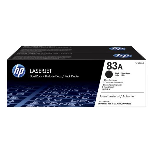 Hp Cf283Af (83A) Sıyah 2Lı Paket Toner 1.500 Sayfa