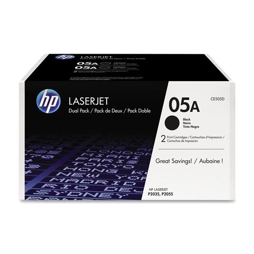 Hp Ce505D (05A) Sıyah 2 Lı Paket Toner 2.300 Sayfa