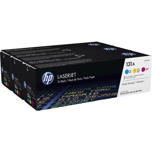 Hp U0Sl1Am (131A) Camgobegı/Macenta/Sarı 3Lu Paket Toner 1.800 Sayfa