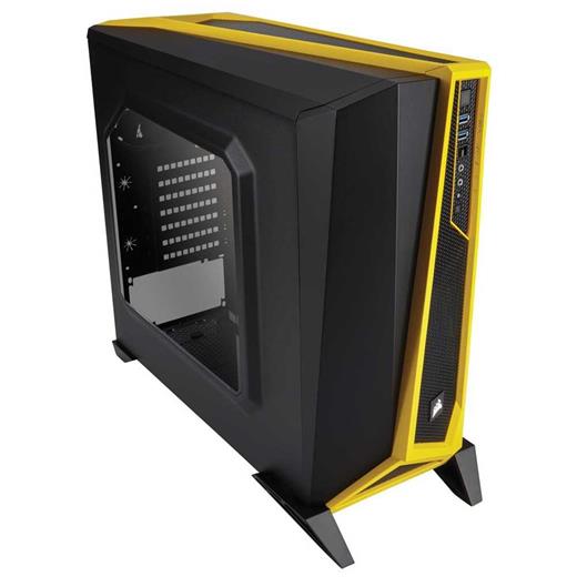 Corsair Carbide SPEC-Alpha Siyah/Sarı Pencereli Gaming Mid TOWER KASA ( PSU YOK ) CC-9011094-WW