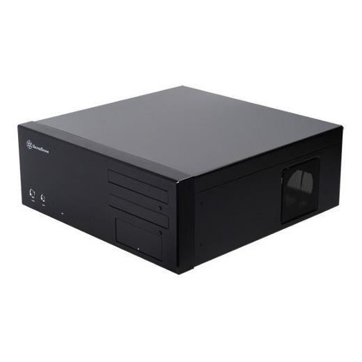 SilverStone Lascala LC17 ATX Anakart Destekli, Çift Sessiz Fanlı HTPC Kasa