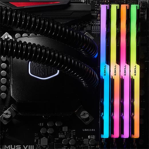 Gskill Trıdent Z Rgb Led Ddr4-3000Mhz Cl16 16Gb (2X8Gb) Dual (16-18-18-38) 1.35V