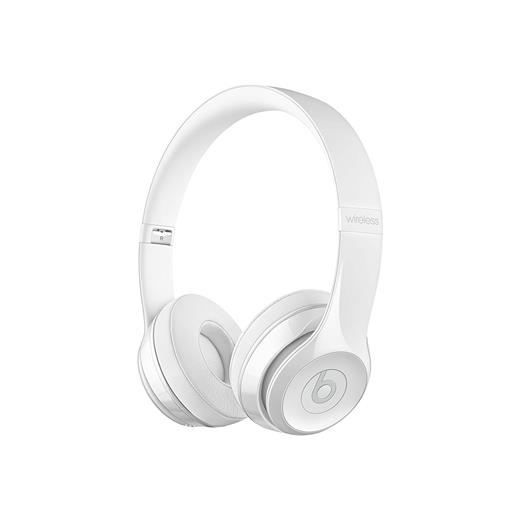 Beats Solo3 Mnep2Ze-A -Wireless On-Ear Headphones - Gloss White