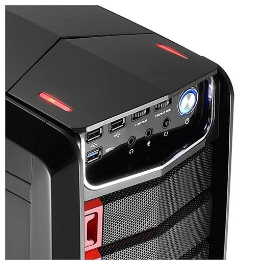 Aerocool Ls5200 600W 80+ Bronze Usb 3.0Mid 3 Fanlı Tower Siyah Oyuncu Kasası