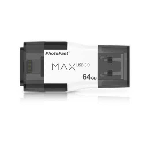 PhotoFast MAX Gen2 64GB Lightning / USB 3.0 i-FlashDrive IFDMAXG264GB