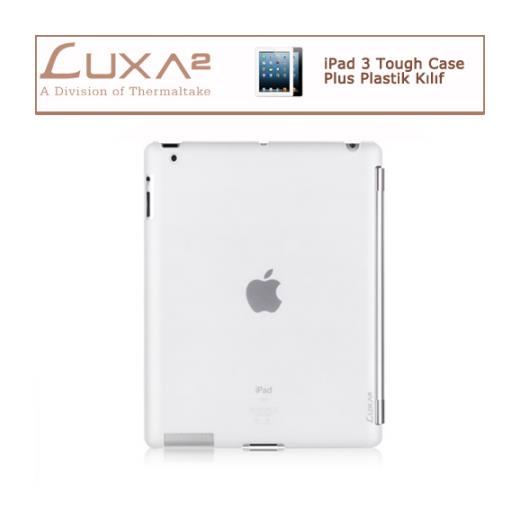 LUXA2 Ipad 3 Tough Case Plus Plastik Kılıf - Beyaz LHA0063-A