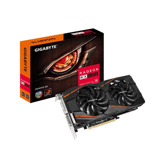 Gigabyte Rx 580 Aorus 4Gb Ddr5 256 Bit  Rgb Led Amd Radeon Ekran Kartı