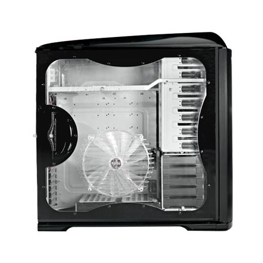 Thermaltake Kandalf Siyah Tower Pencereli 25cm Fanlı SECC Kasa (PSU yok) VA9003BWS