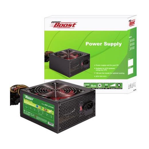 Power Boost Bst-Atx300R 300W 12Cm Kırmızı Fan Siyah Atx Power Supply (Retail Box)