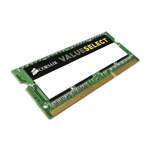 Corsair Value DDR3L-1600Mhz 1.35V Low Voltaj CL11 8GB SO-DIMM CMSO8GX3M1C1600C11