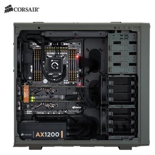 Corsair Vengeance C70 Askeri Yeşil SuperMidTOWER Pencereli Gaming KASA (PSU YOK) CC-9011018-WW