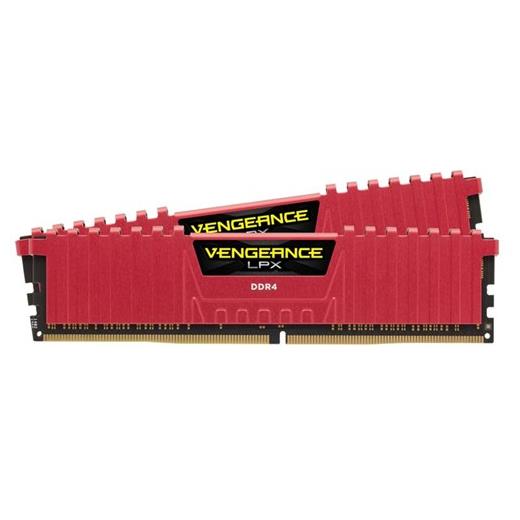 Corsair VENGEANCE Kırmızı DDR4-2400Mhz CL16 16GB (2X8GB) DUAL (16-16-16-39) CMK16GX4M2A2400C16R