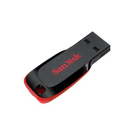 128 Gb Sandisk Cruzer Blade Black Sdcz50-128G-B35