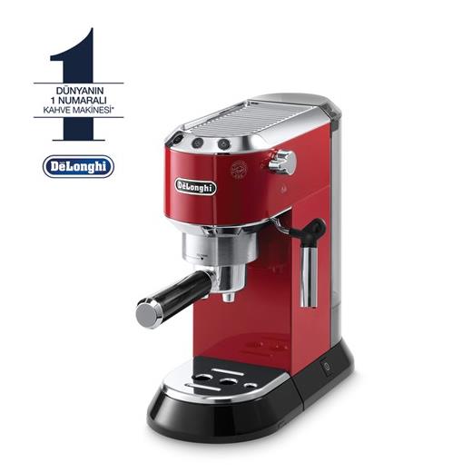 Delonghi Ec680.R Dedica Kırmızı Espresso Makinesi