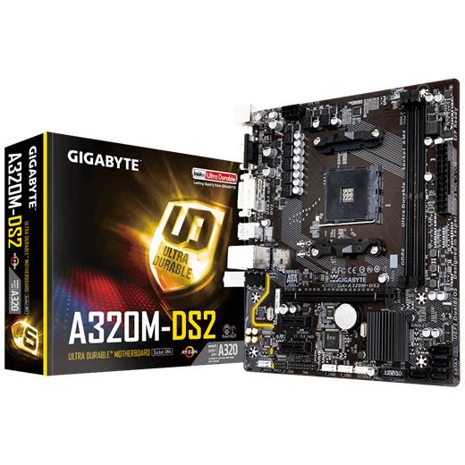 Gigabyte Ga-A320M-Ds2 Amd Ryzen Ddr4 S+Gl Atx