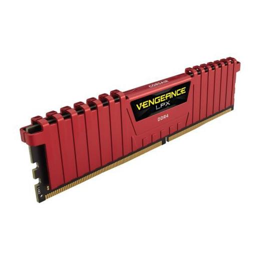 Corsair VENGEANCE Kırmızı DDR4-2400Mhz CL14 8GB (1X8GB) Sıngle (14-16-16-31) CMK8GX4M1A2400C14R