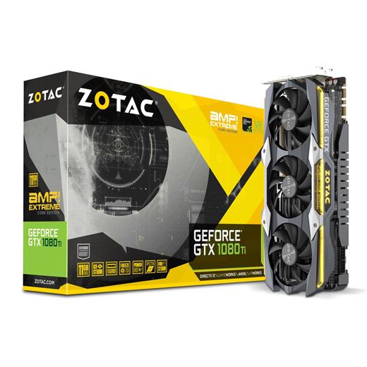 Zotac Gtx1080 Ti 11Gb Amp Ext Core Zt-P10810F-10P 352 Bit Ekran Kartı