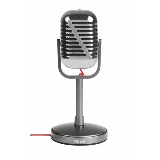 Tru21670 - Trust 21670 Elvıı Vintage Masaüstü Mikrofon