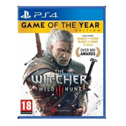 PS4 THE WITCHER 3 WILD HUNT GAME OF THE YEAR EDITION