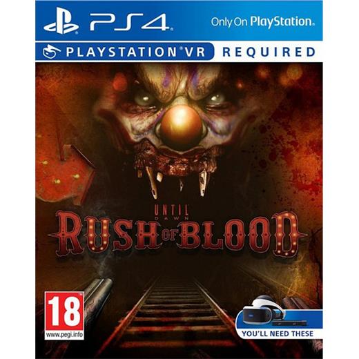Until Dawn Rush of Blood VR (PS4)/EXP