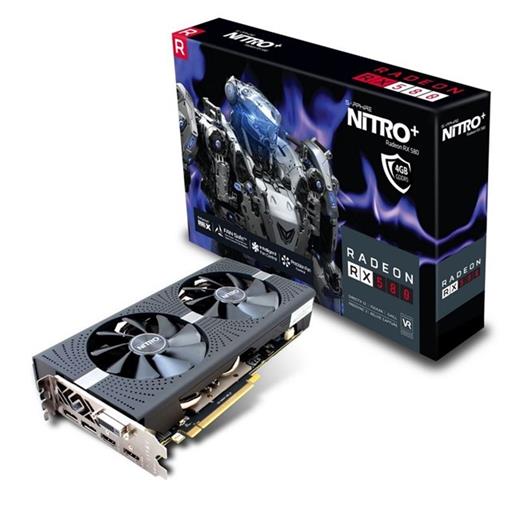 Sapphire Rx 580 Oc Nitro+ 4Gb D5 256B 11265-07-20G