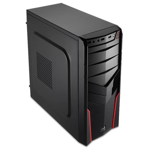 Aerocool 750W V2X Red Usb 3.0 Atx Kırmızı Siyah Kasa - Ae-V2X-Rd750