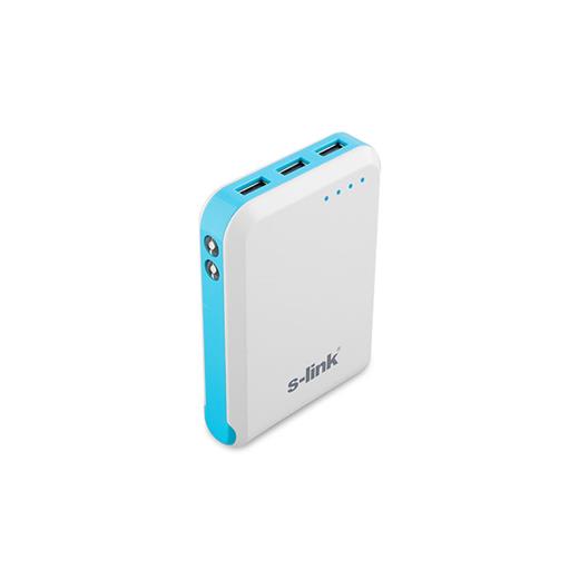 S-Link Ip-955 10400Mah Powerbank Mavi Taşınabilir Pil Şarj Cihazı