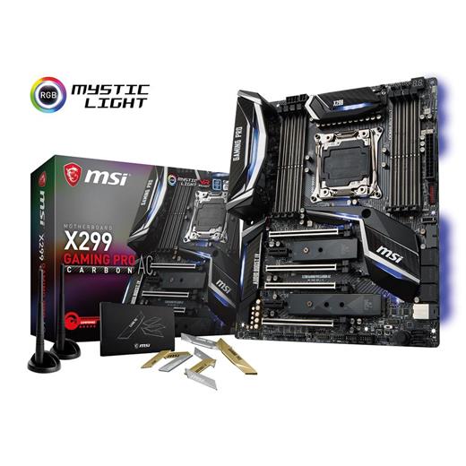 Msi X299 Gaming Pro Carbon Ac Ddr4 M2 Usb3.1 2066P