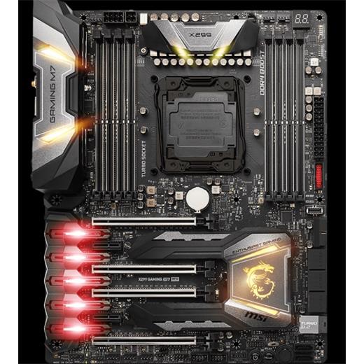 Msi X299 Gaming M7 Ack Ddr4 S+Gl 2066P (Atx)