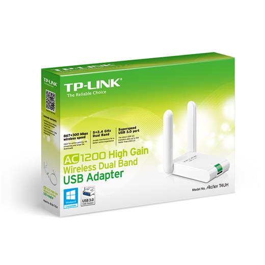 TP-Link Archer T4Uh 1200Mbps Yuksek Kazanclı Kablosuz Usb Adaptor
