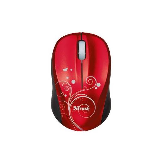 Trust Vivy Kablosuz Mini Mouse  - Red