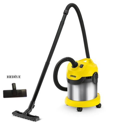 Karcher Wd2 Premium Basic Islak Kuru Vakum Makinası Halı Aparatı Hediyeli