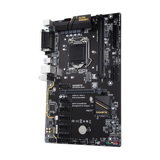 Gigabyte Ga-H110-D3A Intel 1151Pin Ddr4 Vga Usb3