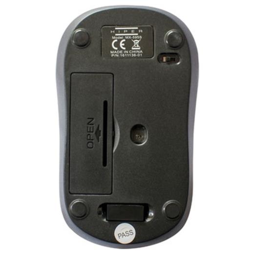 Hıper Mx-595S Nano Kablosuz Mouse Siyah