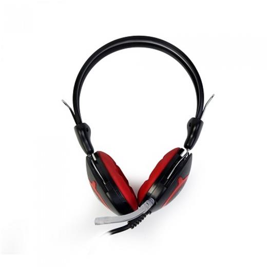 Redrock Hp668R Mikrofonlu Kulaklık Siyah-Kırmızı