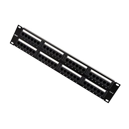 Bestrack 48 Port CAT6 UTP Patch Panel (Dolu)