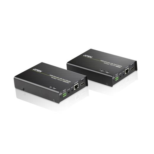 ATEN-VE814 Çift Ekran Çıkışlı Hdmi HDBaseT Sinyal Uzatma Cihazı, Alıcı (Receiver) ve Verici (Transmitter) Birim dahil (4K@100m) (HDBaseT Class A)<br>
Hdmi Extender with Dual Output (4K@100m) (HDBaseT Class A)<br>