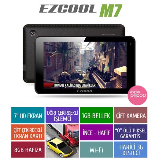Ezcool M7 1 Gb  8Gb Quad Core 7