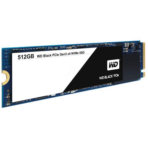 Wd Black 512 Gb M.2 Pcıe Gen3 Ssd 2050/800 (Wds512G1X0C)