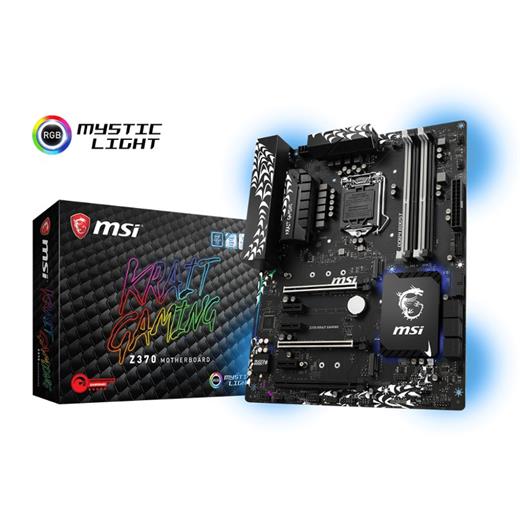 Msi Z370 Krait Gaming 1151Pin Ddr4 Dvi-D Hdmi