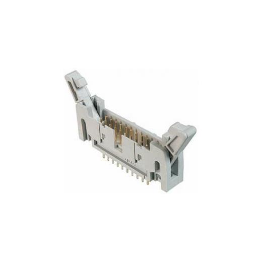 AWH 50G-0202-T PCB Header, no Latches, grey, 180°, Sel. Gold, 50-Poles, pitch 2.54 x 2.54mm