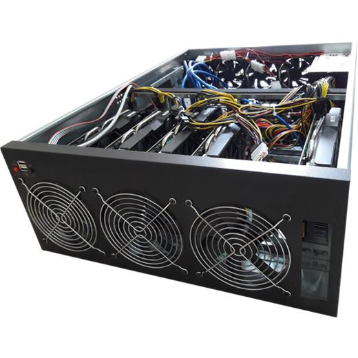 Saphire-D600 4U 5X Gtxp1061300W Bitcoin Mining Sistem