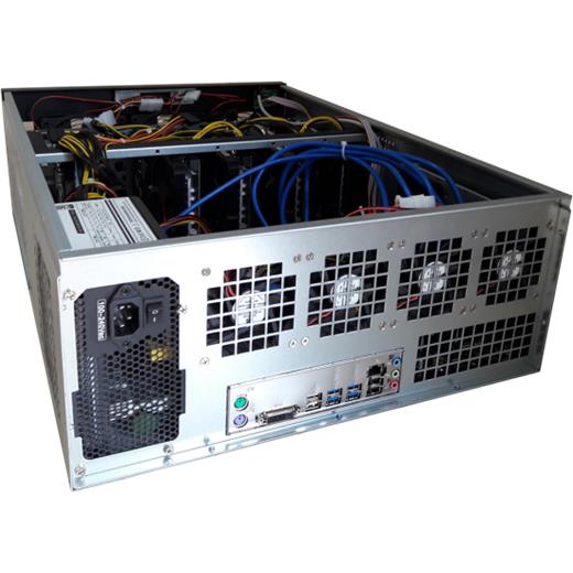 Saphire-D600 4U 5X Gtxp1061300W Bitcoin Mining Sistem