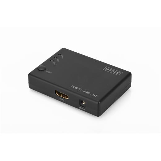 Digitus 3 Port Ds-45305 Ultra Hd 4K Hdmi Switch