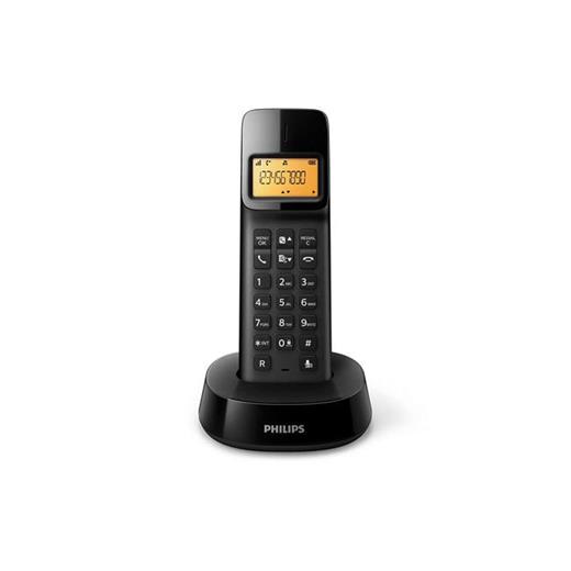 Philips D1401B/Tr Sıyah Dect Telefon